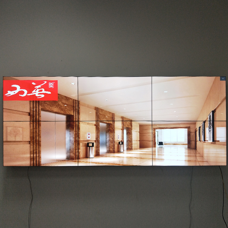 梦不落--福建莆田通用电梯55寸2X3壁挂方案