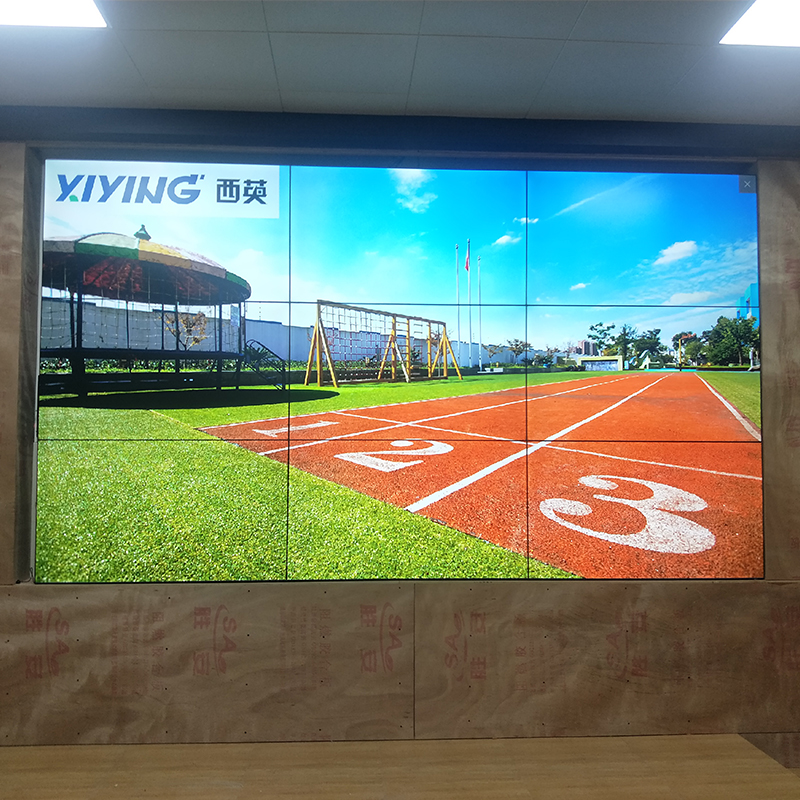 梦不落——广州海珠华洲实验学校55寸3X3壁挂方案