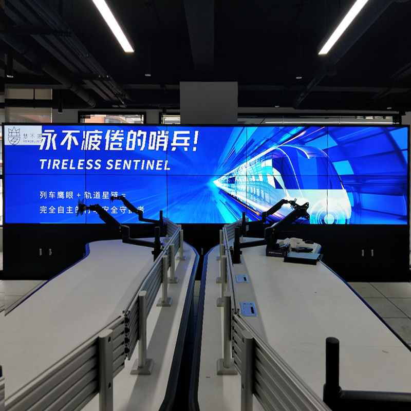 梦不落——四川成都交控科技2X5机柜拼接屏项目
