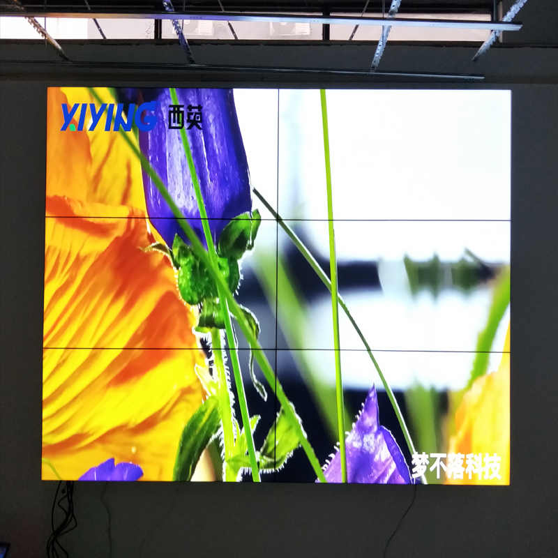 梦不落助力深圳市立鼎峰科技55寸3X2液晶拼接屏案例